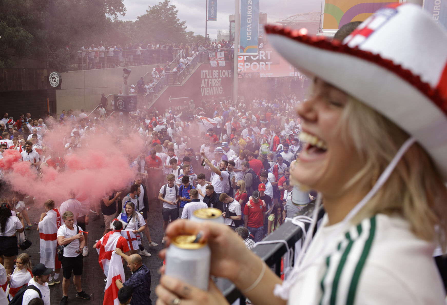 APTOPIX Britain England Italy Euro 2020 Soccer